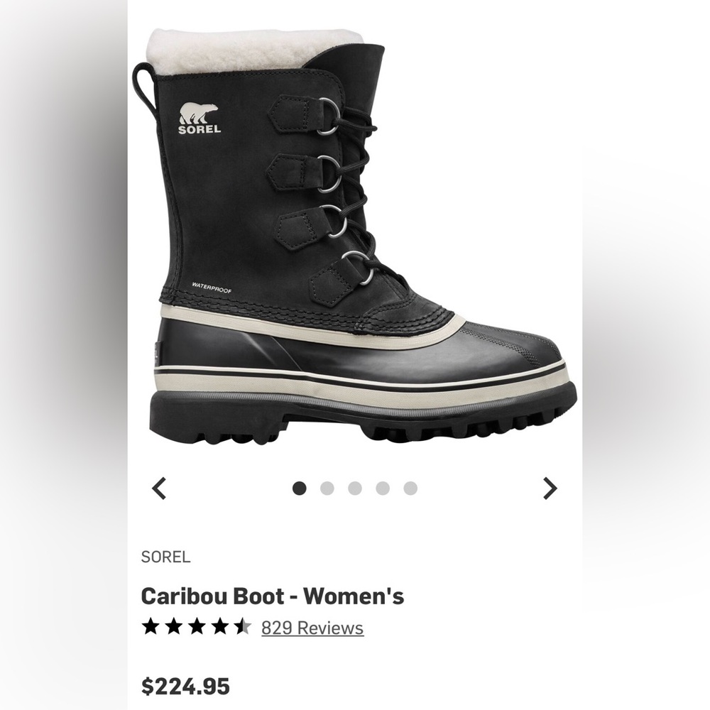 π€NEWπ€ Sorel Caribou Boot - Picture 2 of 10